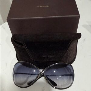 Tom Ford Gray Gradient Sunglasses LM